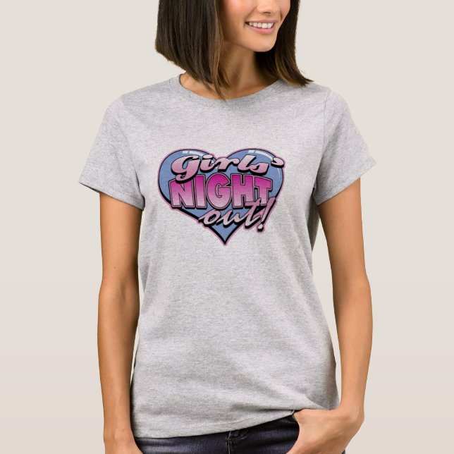Camiseta De La Noche De Los chicas (Anverso)