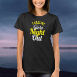 Camiseta De La Noche De Los chicas<br><div class="desc">Camiseta Fiesta Night Out para chicas. ¡Diseñado para alguien que está teniendo una "Noche de Chicas"! Camiseta de celebración de la Noche de los chicas. Chicas De Noche Fuera. Añade el nombre de la persona cuya camiseta "Noche fuera" de los Chicas es. Camiseta Noche fuera de chicas.</div>