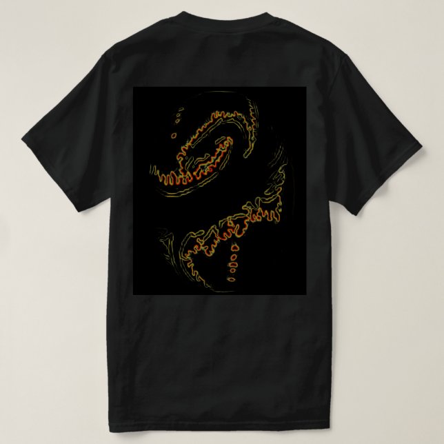 Camiseta de la noche de Muur (Reverso del diseño)