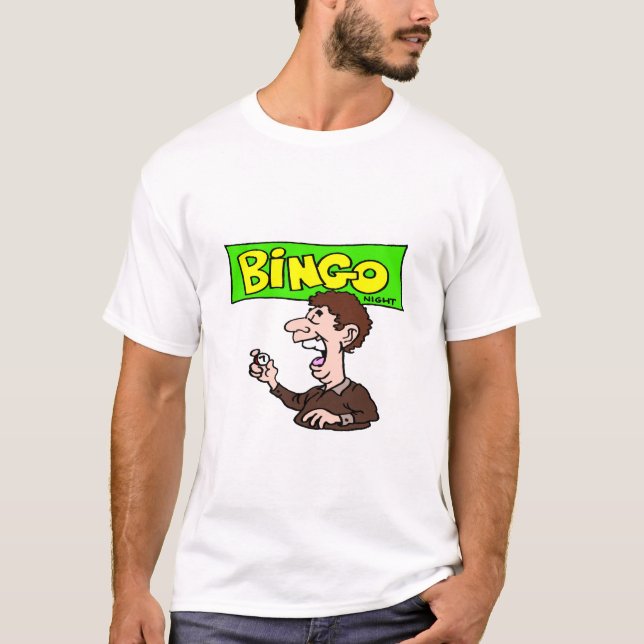 Camiseta de la NOCHE del BINGO (Anverso)