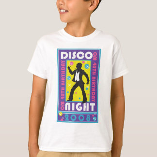 Camiseta de la noche del disco de los niños