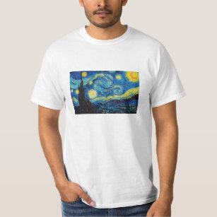 Camiseta de la noche estrellada de Van Gogh