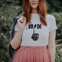 Camiseta de la Novia de Halloween