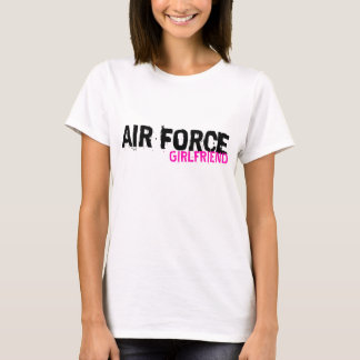 Camiseta de la novia de la fuerza aérea
