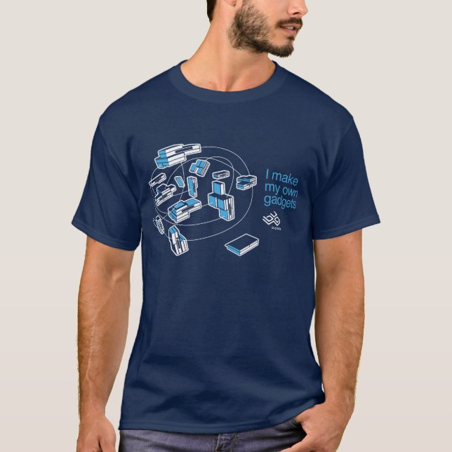 Camiseta de la nube del INSECTO - azul (Anverso)
