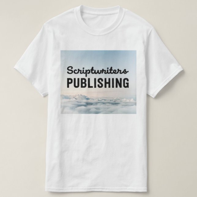 Camiseta de la nube negra de los Scriptwriters (Diseño del anverso)