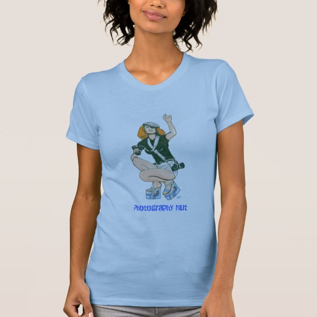 Camiseta de la nuez de la fotografía (Anverso)