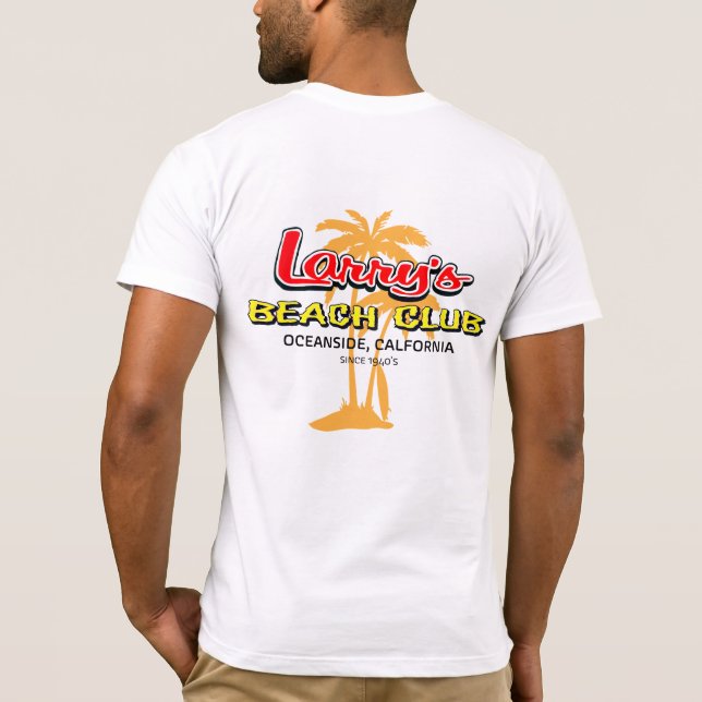 Camiseta de la obra clásica del club de la playa (Reverso)