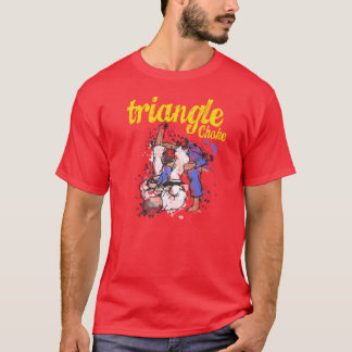 Camiseta de la obstrucción del triángulo