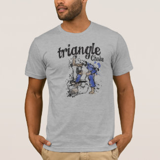 Camiseta de la obstrucción del triángulo