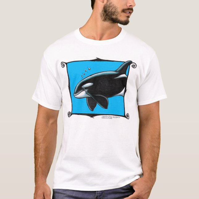 Camiseta de la orca/de la orca (Anverso)