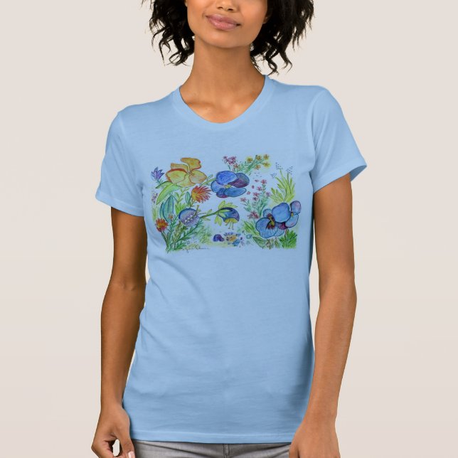 Camiseta de la orquídea 16 (Anverso)
