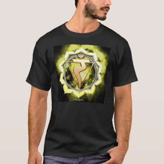 Camiseta de la oscuridad de Chakra del plexo solar