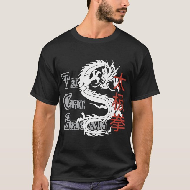 Camiseta de la oscuridad de Chuan de la ji del Tai (Anverso)