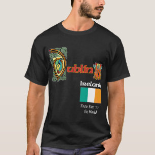 Camiseta de la oscuridad de Dublín del condado de