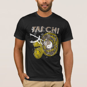 Camiseta de la oscuridad de la ji del Tai