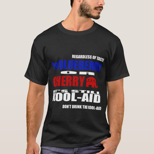 Camiseta de la oscuridad de la Kool-Ayuda del (Anverso)