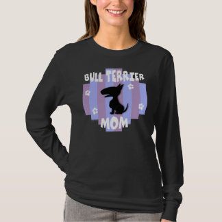 Camiseta de la oscuridad de la mamá de bull