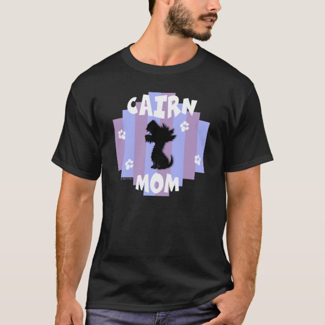 Camiseta de la oscuridad de la mamá del mojón (Anverso)