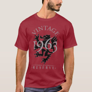 Camiseta de la oscuridad de la reserva 1963 del