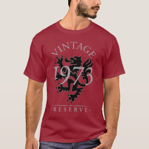 Camiseta de la oscuridad de la reserva 1973 del