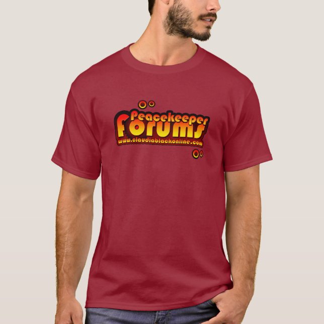 Camiseta de la oscuridad de los foros de la fuerza (Anverso)