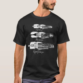 Camiseta de la oscuridad de Nyckelharpa de los