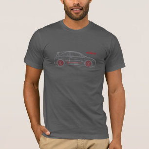 Camiseta de la oscuridad de RenaultSport Megane