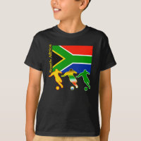 Camiseta de la oscuridad de Suráfrica del fútbol