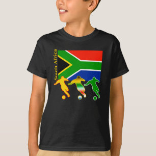 Camiseta de la oscuridad de Suráfrica del fútbol