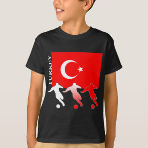 Camiseta de la oscuridad de Turquía del fútbol