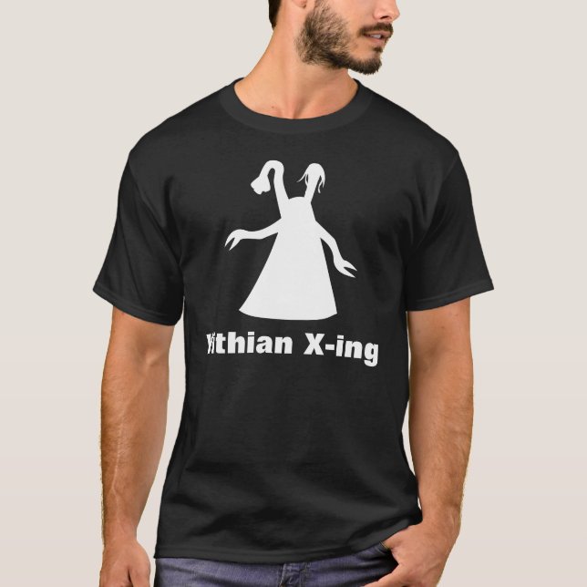 Camiseta de la oscuridad de Yithian X-ing (Anverso)