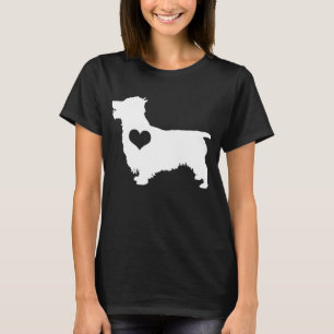 Camiseta de la oscuridad del corazón de Terrier