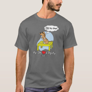 Camiseta de la oscuridad del humor de la agilidad