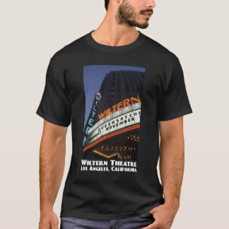 Camiseta de la oscuridad del teatro de Wiltern
