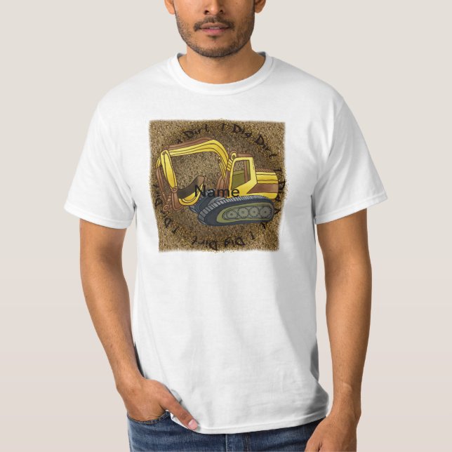 Camiseta de la pala de energía de la suciedad real (Anverso)