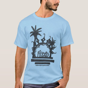 Camiseta de la palma de FUZD
