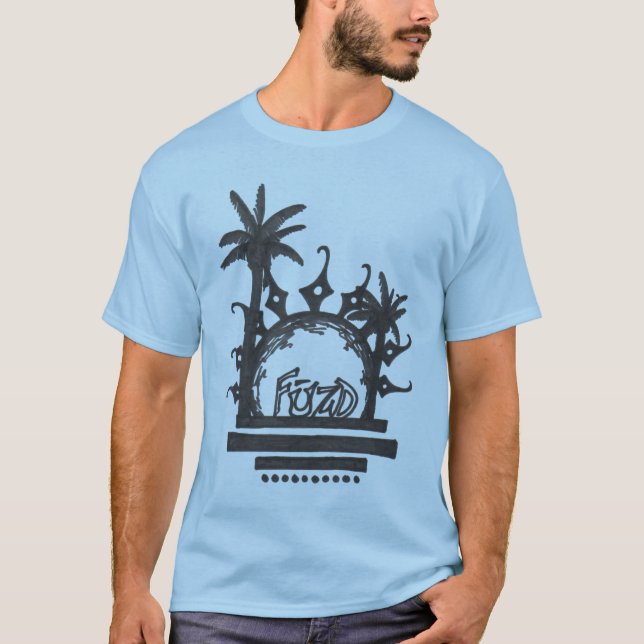 Camiseta de la palma de FUZD (Anverso)