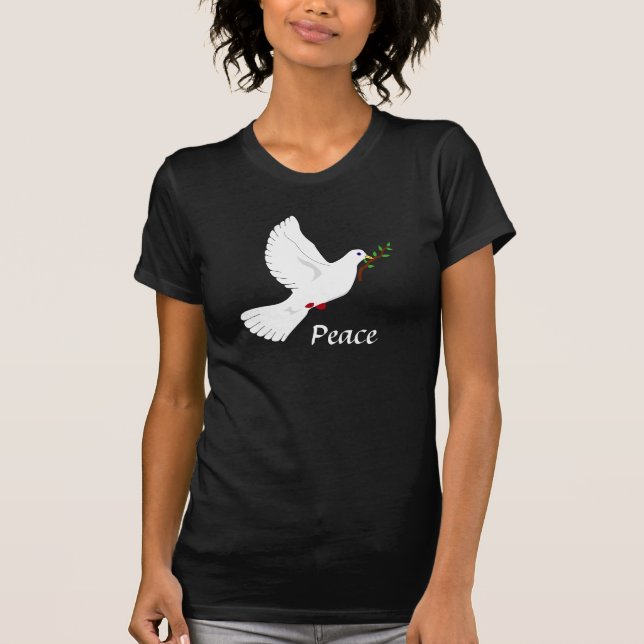 CAMISETA DE LA PALOMA DE LA PAZ (Anverso)