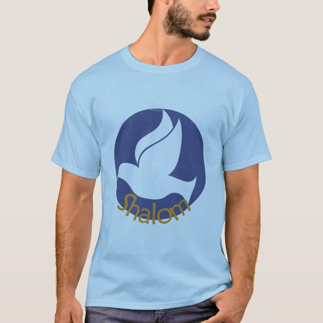 Camiseta de la paloma de Shalom (Anverso)