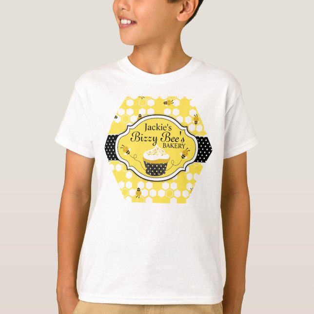 Camiseta de la panadería de la magdalena de la (Anverso)