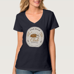 Camiseta de la panadería vintage Fresh Bread Club 
