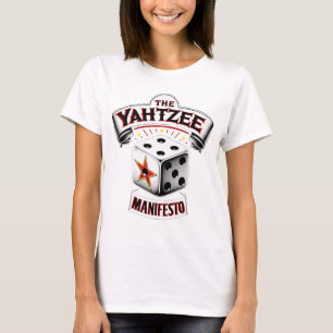 Camiseta de la pancarta del Manifiesto Yahtzee - M