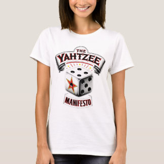 Camiseta de la pancarta del Manifiesto Yahtzee - M