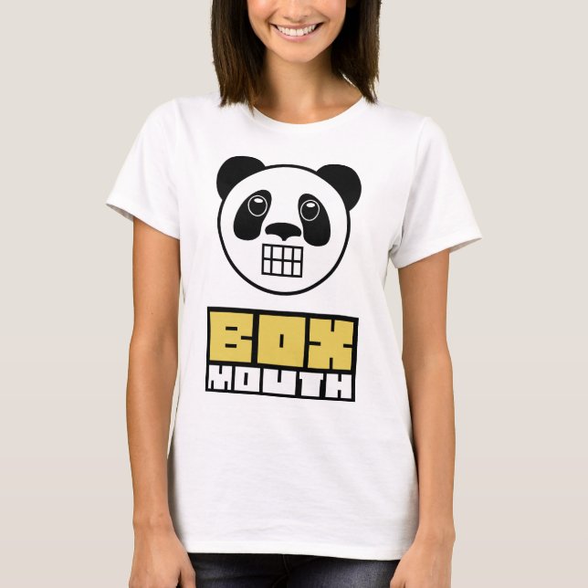 Camiseta de la panda de Boxmouth (Anverso)