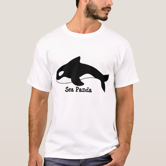 Camiseta de la panda del mar (orcha) (Anverso)