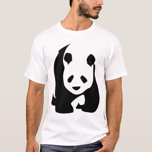 Camiseta de la panda gigante (Anverso)