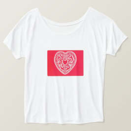 Camiseta de la pantalla de la tarjeta del día de