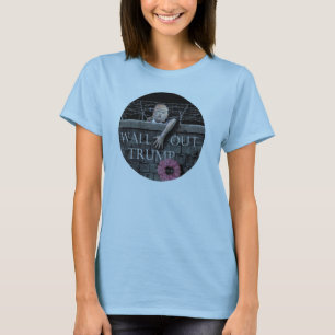 Camiseta De la pared triunfo hacia fuera