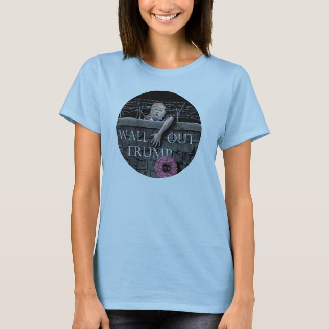 Camiseta De la pared triunfo hacia fuera (Anverso)